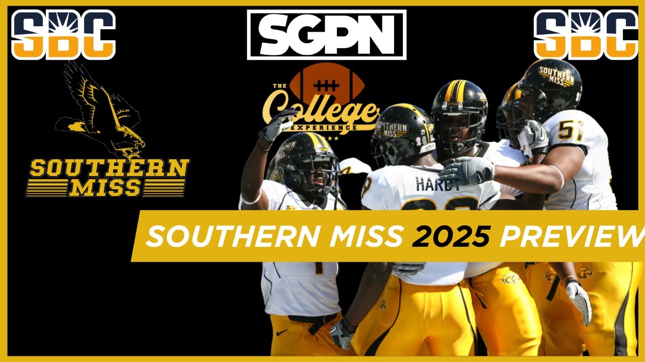Southern Miss Golden Eagles 2025 Team Preview | The College Football Experience
