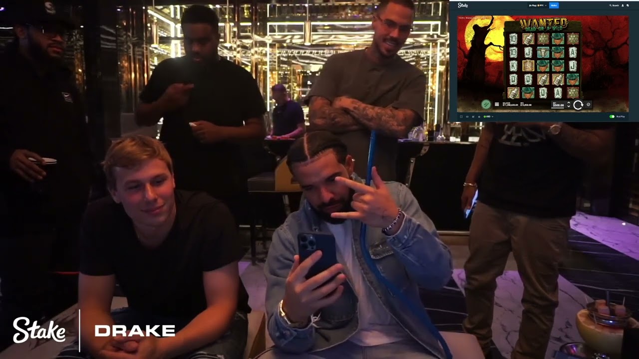Drake and Xposed betting large on roulette  | Stake vs Drake 18+