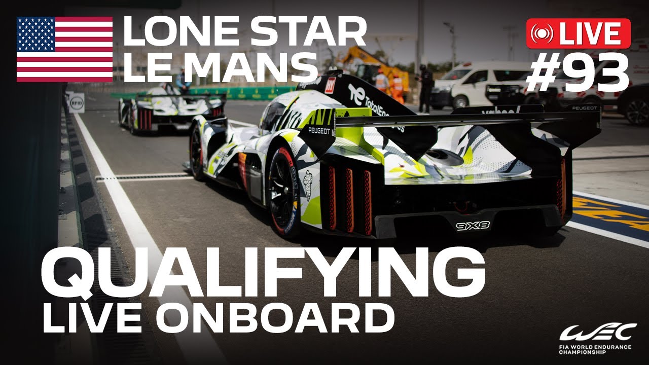Live Onboard #93 | Qualifying | LONE STAR LE MANS - 6 HOURS OF COTA