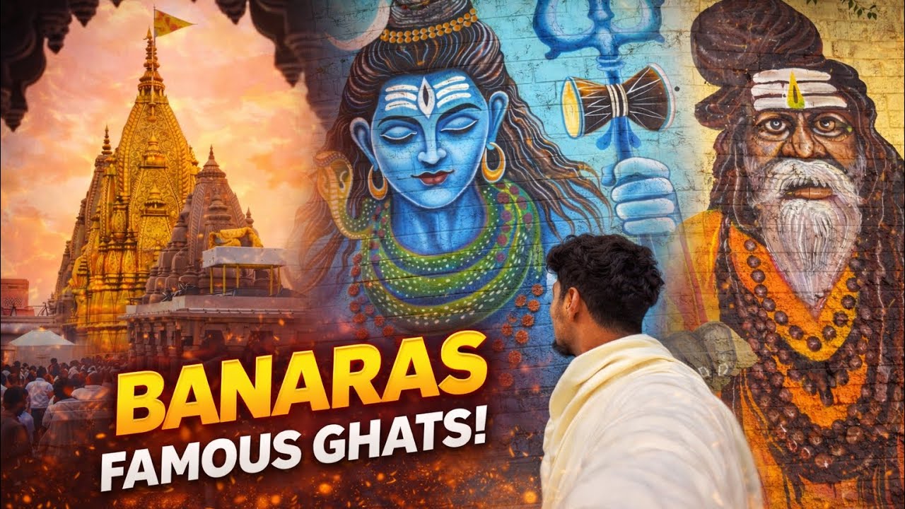 Varanasi Famous Painting Vala Ghat😍You should never miss | EP-5 🙌✨