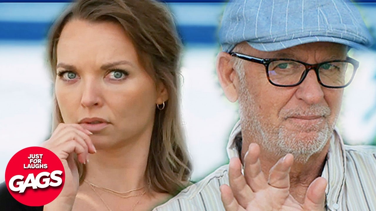 40 Years Older And Still Tries To Flirt...| Just For Laughs Gags