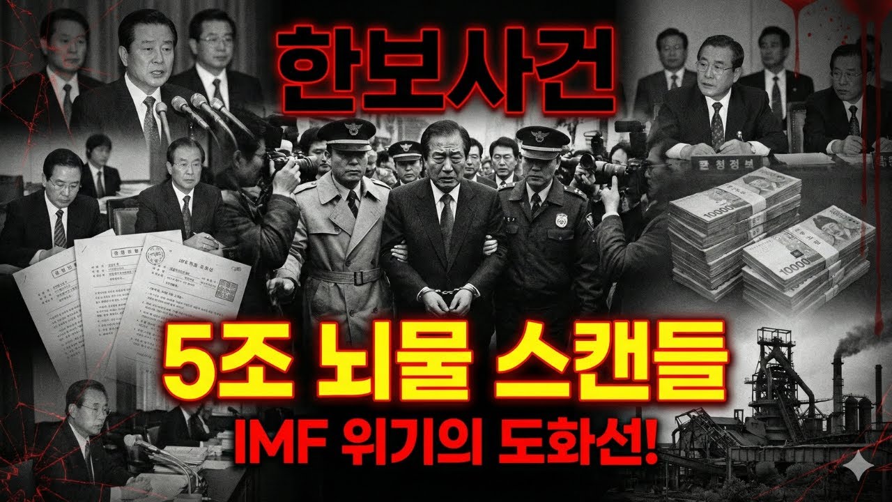 IMF 위기의 도화선! 한보사건 - 5조 뇌물로 빌린 돈의 충격적인 최후