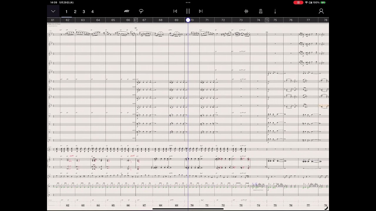 [Big Band] Take the A Train - Billy Strayhorn - Sammy Nestico - Jazz - StaffPad
