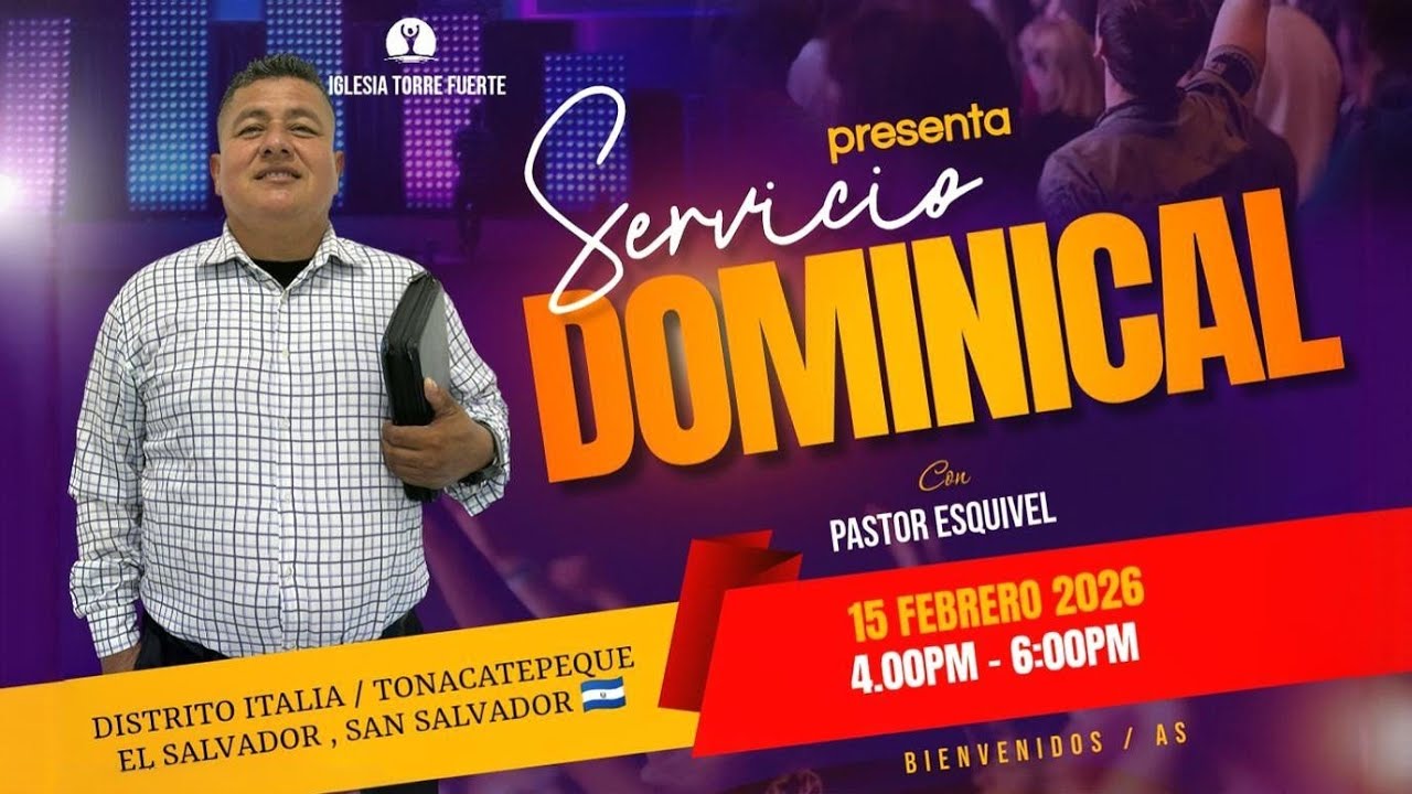 Servicio Dominical ‼️ Bienvenidos 🌿