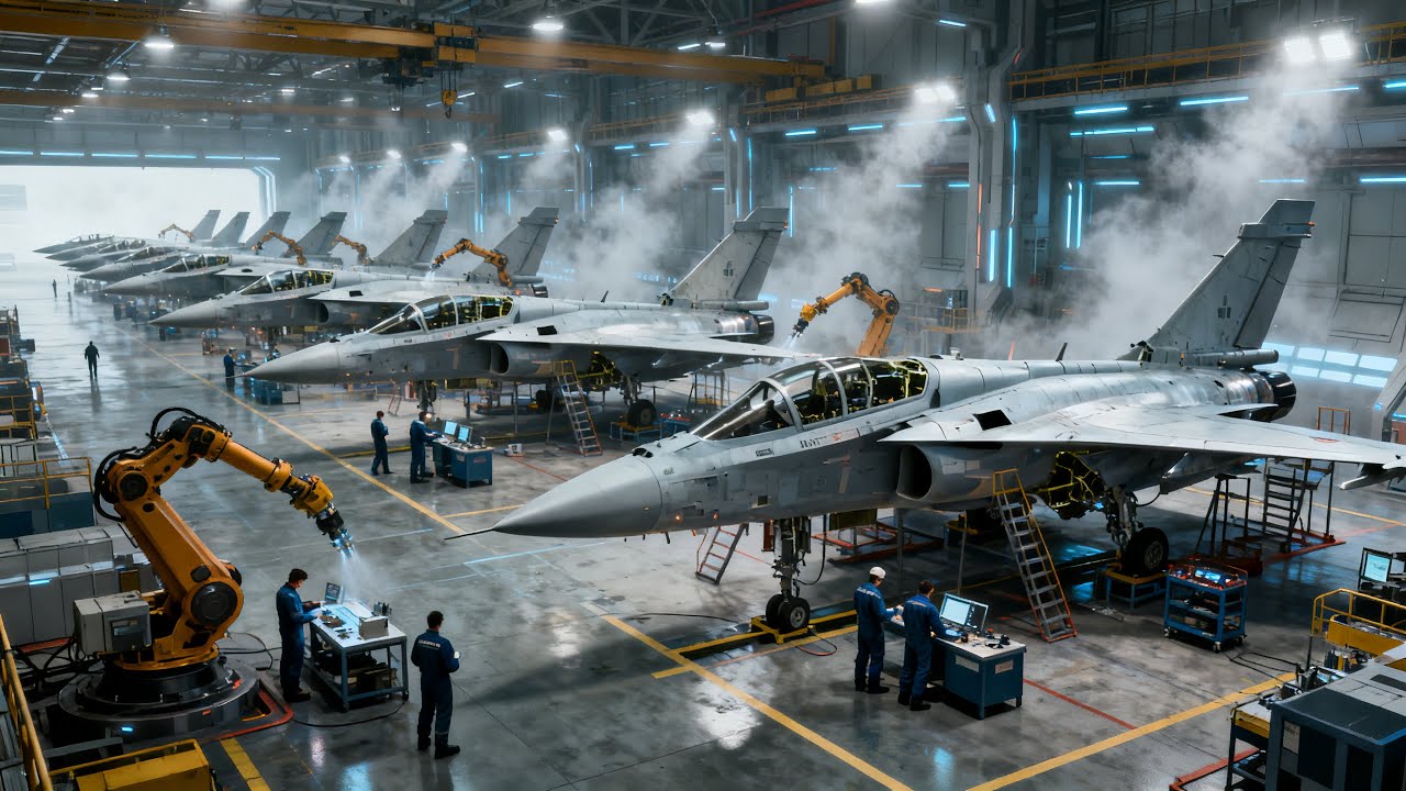 Inside the Dassault Rafale Factory: How the French 'Omnirole' Fighter is Built ✈️