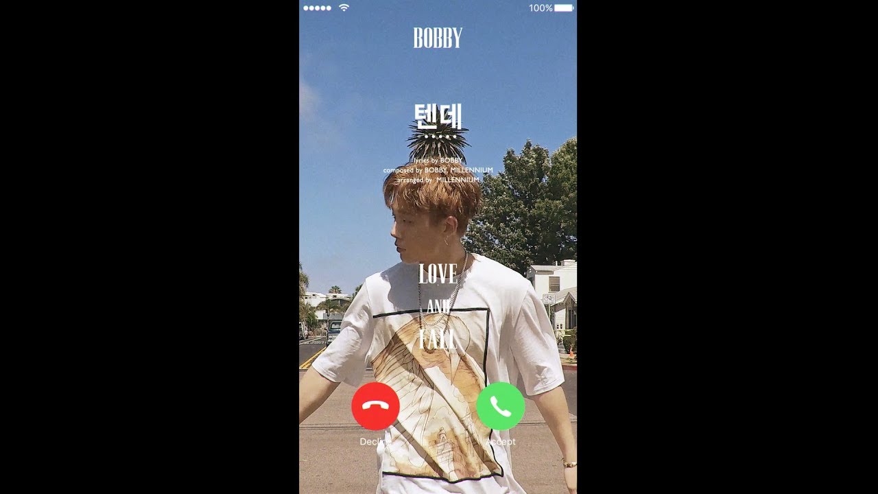 BOBBY - LOVE AND FALL '텐데(TENDAE)'