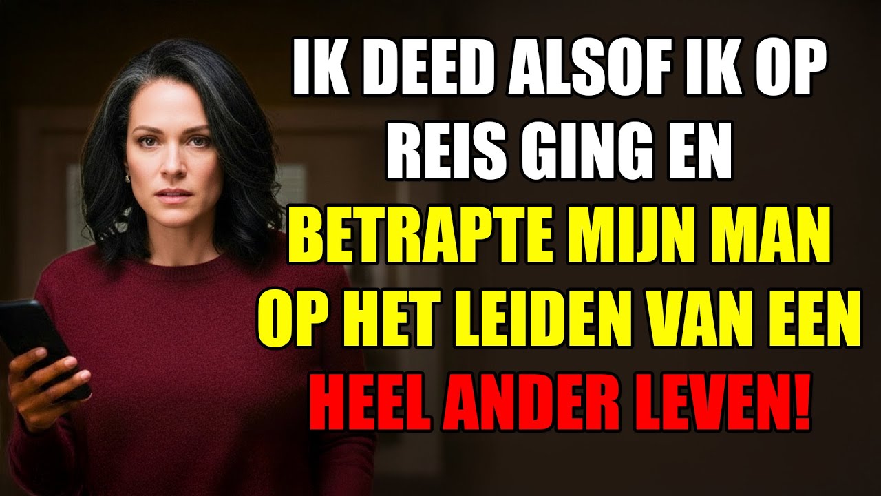 Ik zei dat ik op reis ging om mijn man te testen… Maar toen ik stiekem terugkwam…