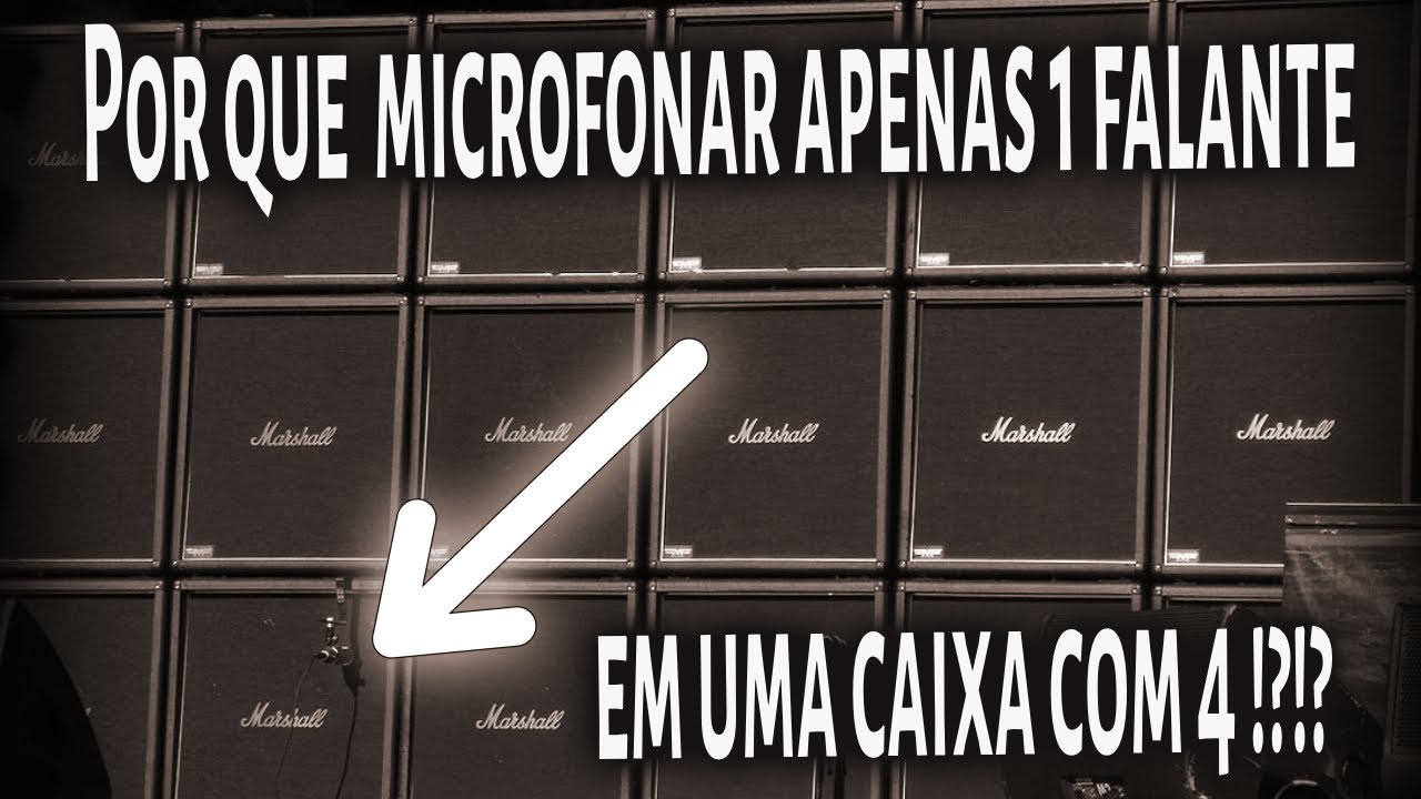 Rig on Fire -  Porque microfonar uma caixa 4x12 ao inv&eacute;s de 1x12