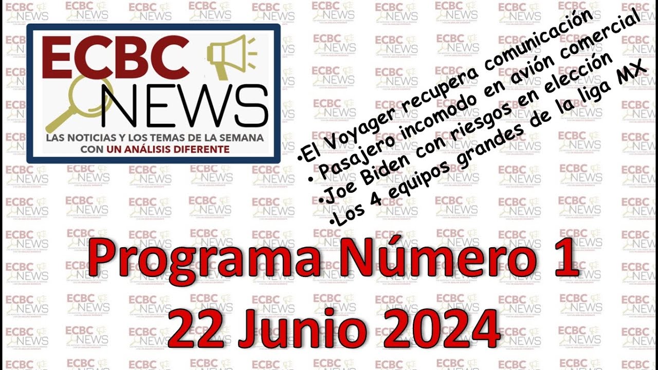 ECBC News - T1 - Ep 1 - 22/Jun/2024