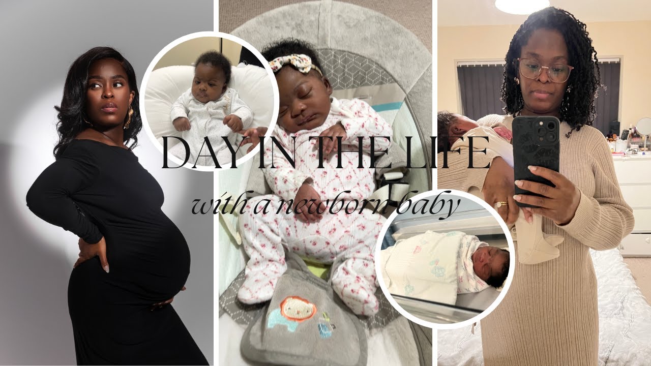 A VERY REALISTIC DAY IN THE LIFE WITH A 7 WEEKS OLD BABY...watch me sink or swim