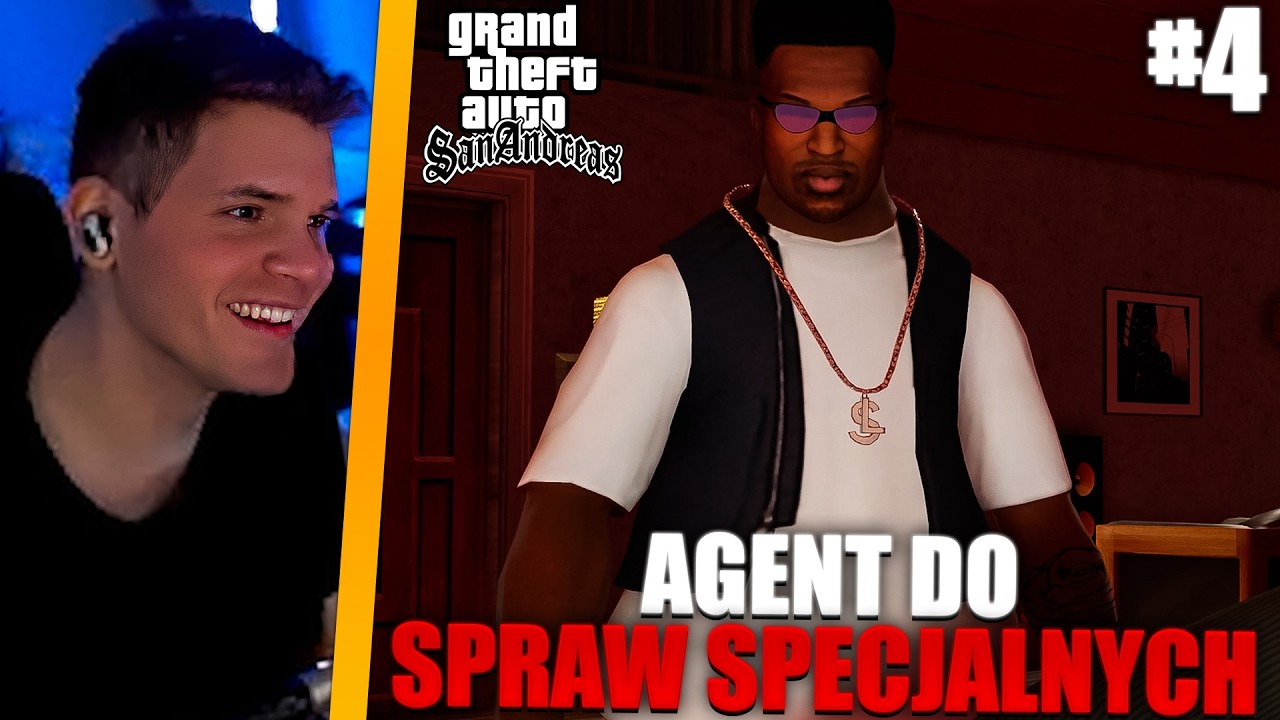 GUCIO | GTA: San Andreas [LEKTOR PL] #4 I AGENT DO SPRAW SPECJLANYCH I NAJLEPSZE MOMENTY STRIMA #998