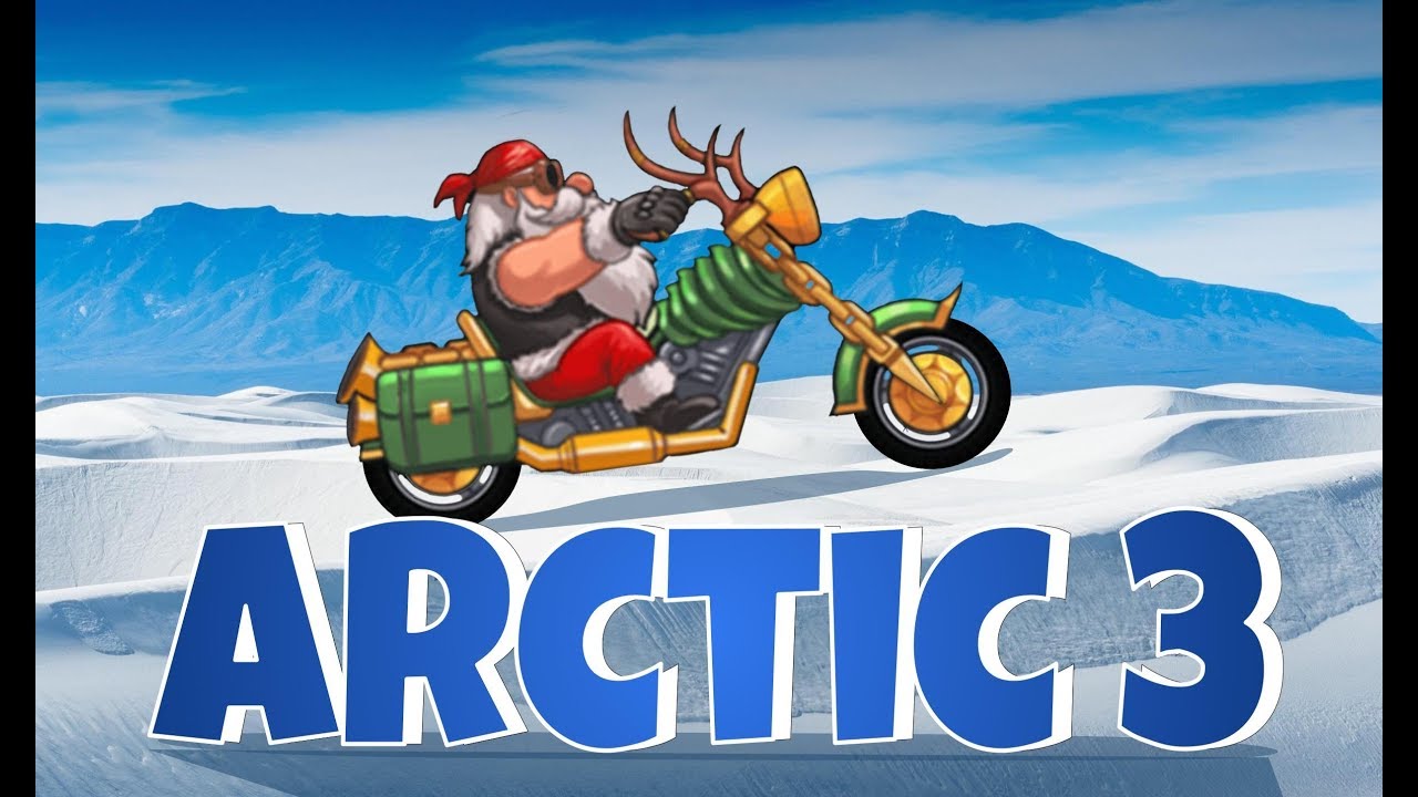 New! Arctic 3 Bike Race Walkthrough with Santa's Hog
