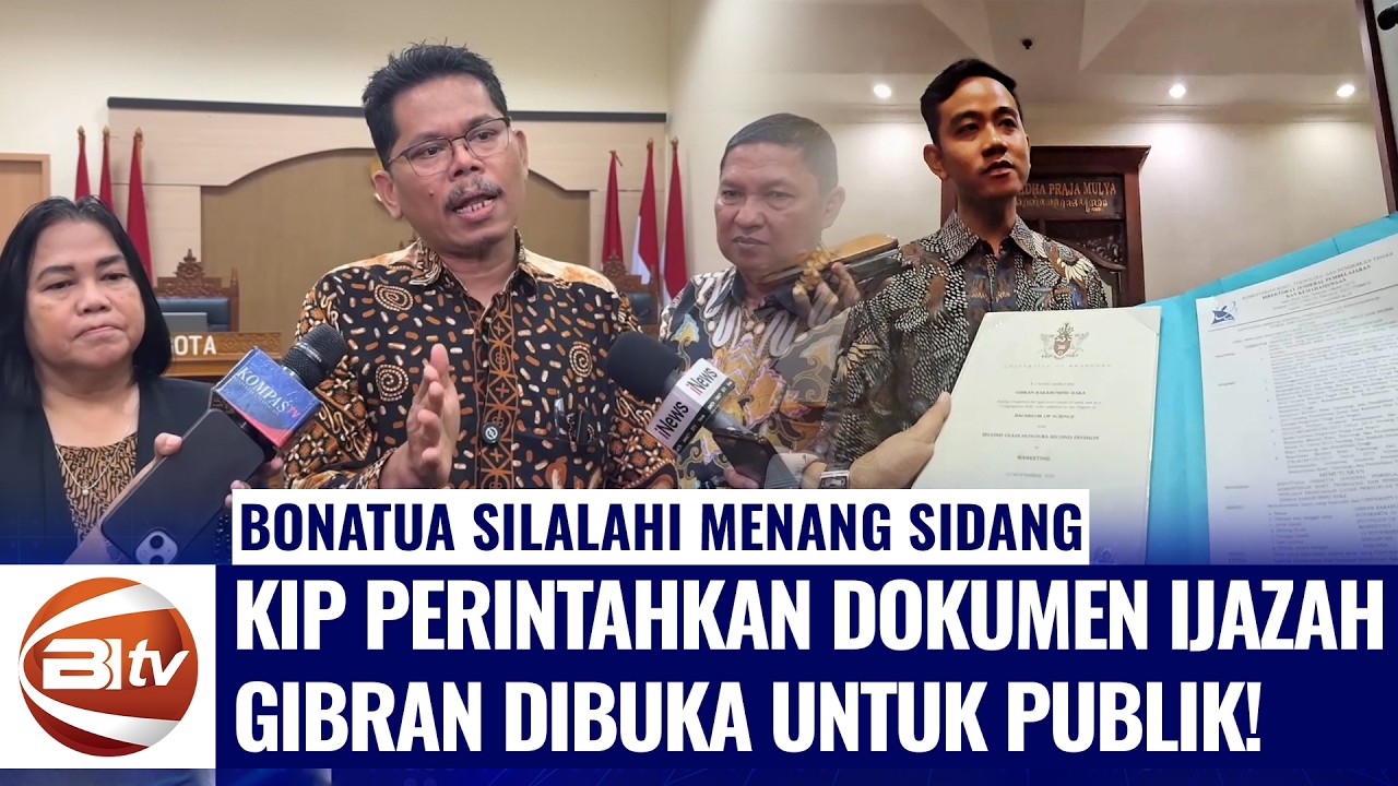 Bonatua Silalahi Menang Sidang di KIP, Perintahkan Dokumen Ijazah Gibran Dibuka untuk Publik!