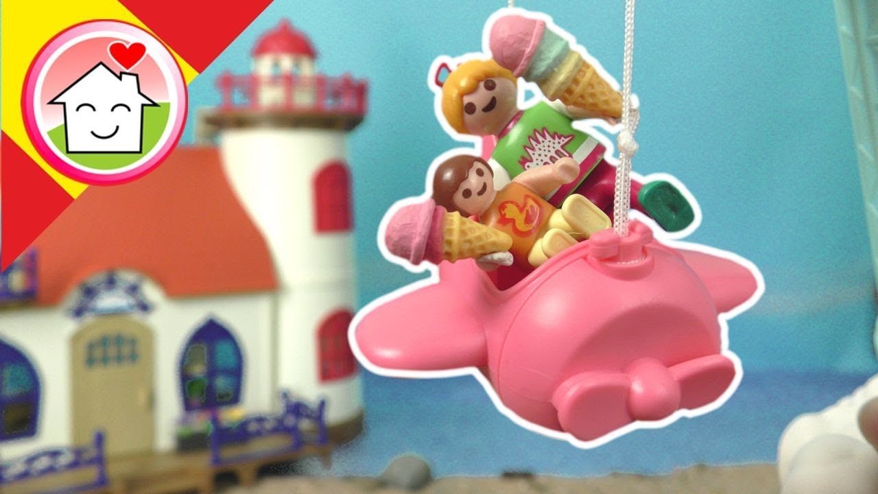 Playmobil en español Vacaciones en el mar del Norte - La Familia Hauser