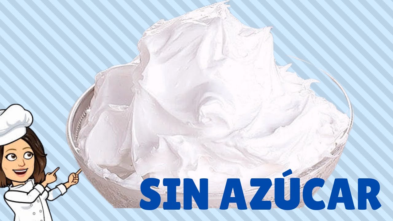 MERENGUE ITALIANO SIN AZUCAR rapido, facil y en 5 MINUTOS