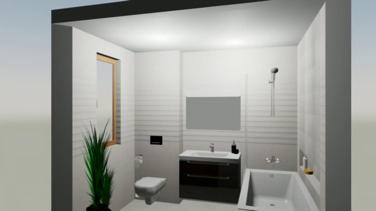 Colecția Azulev Frame - simulare 3D Ambient