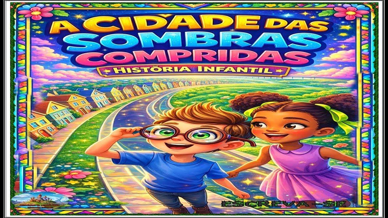 🌈 A Cidade das Sombras Compridas   História Infantil Mágica   Conto para Crianças🌈 ‐