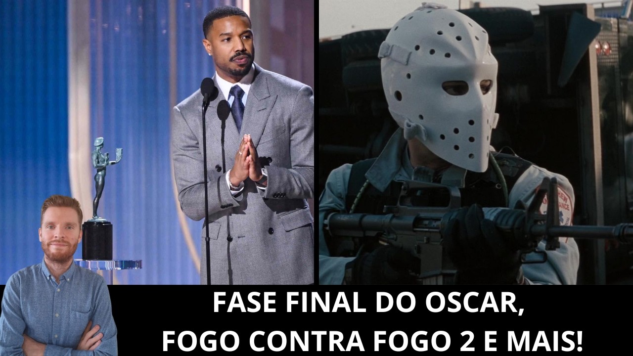 Ao vivo: a disputa pelo Oscar 2026 na fase final de votações, Fogo Contra Fogo 2 e mais!