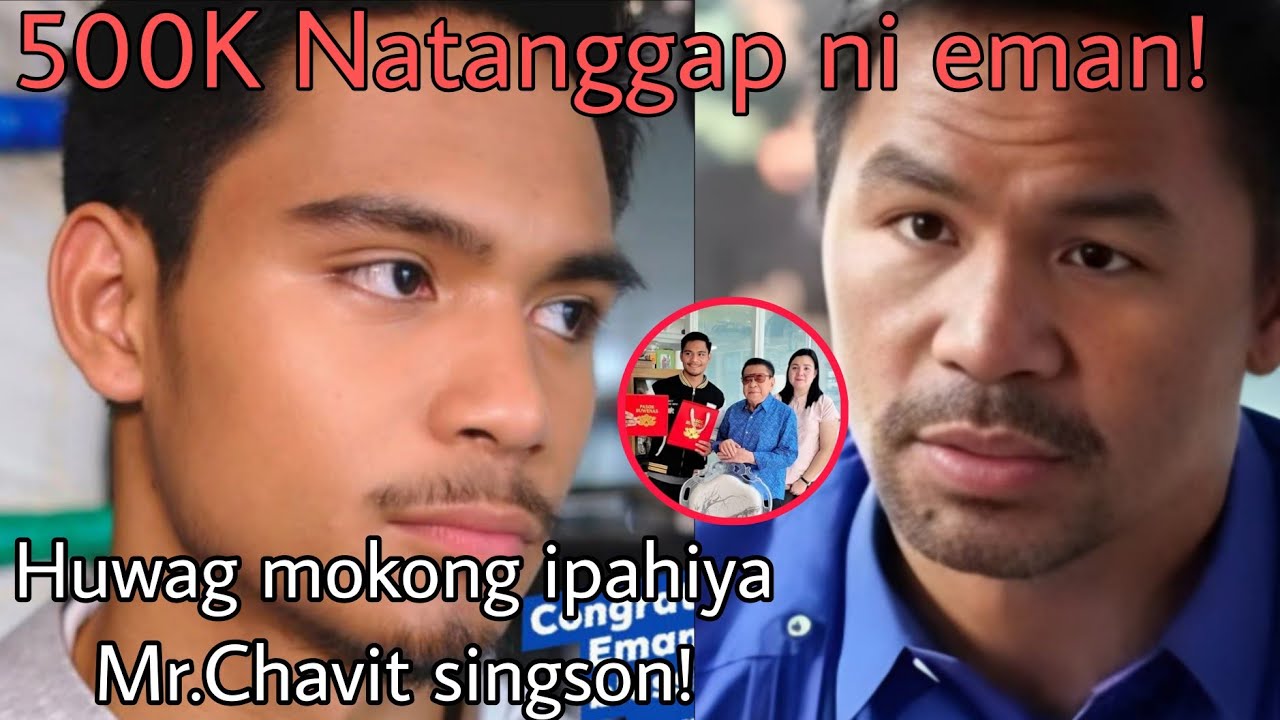 Chavit singson SINURPRISA si Eman bacosa, Manny Pacquiao PUMALAG kay Mr.Chavit