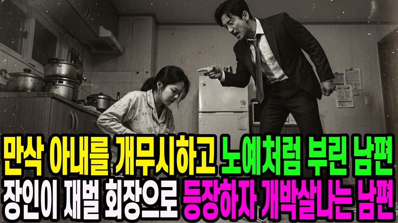 “내가 고아인 줄 알았지” 20년 이용당한 아내의 정체는 재벌가 외동딸  시상식 현장에서 남편과 상간녀 불륜 녹취록 공개해버린 사이다 복수극