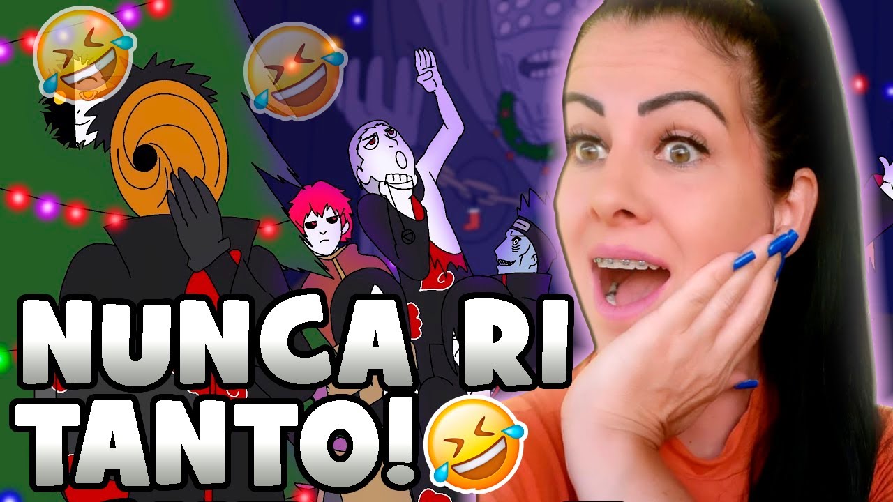 MÃE EVANGÉLICA REACT O AMIGO OCULTO DA AKATSUKI ( REACT NARUTO VOICE MAKERS )