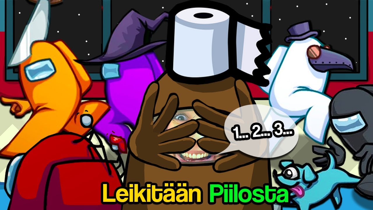 AMONG US, MUT LEIKITÄÄN PIILOSTA TUBETTAJIEN KANS! #6