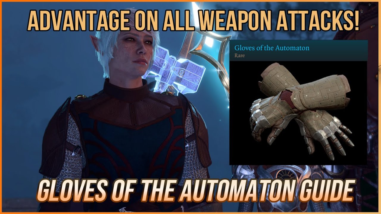 [BG3] INSANELY OP ITEM - Gloves of the Automaton Guide #baldursgate3
