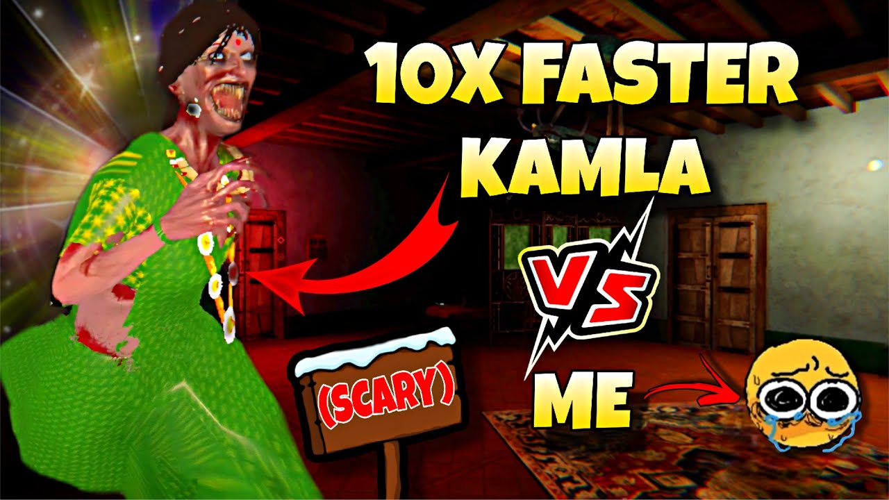 CAN I ESCAPE WORLDS FASTEST KAMLA (10x FASTER) || *SCARY* KAMLA MOBILE GAMEPLAY