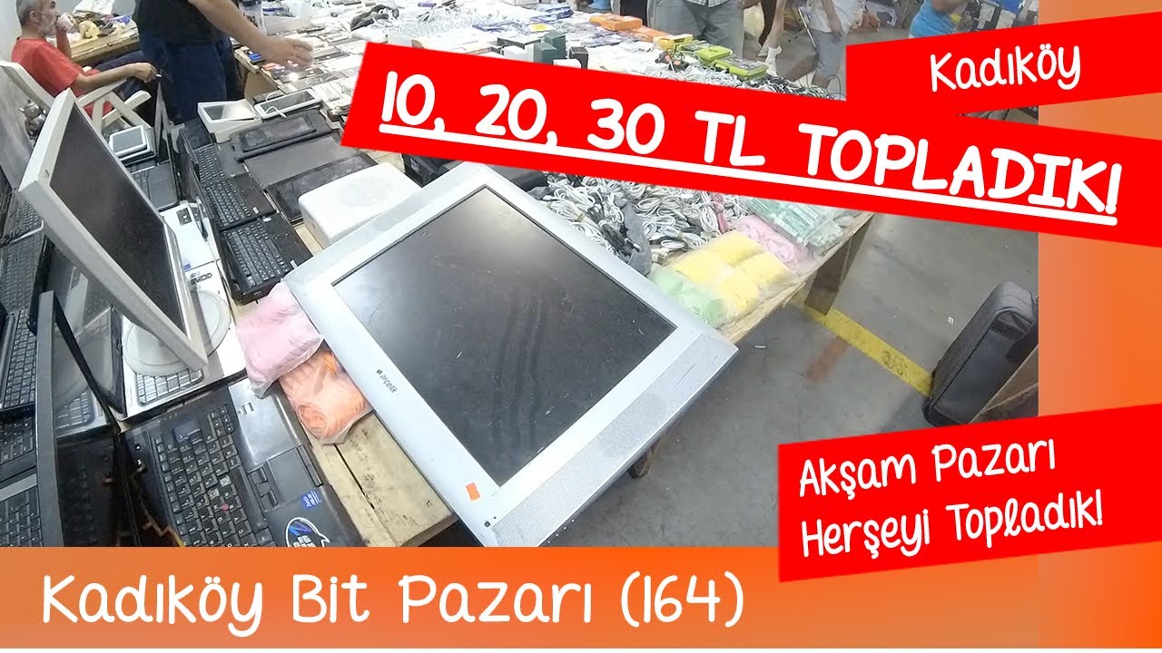 10, 20, 30 TL'den Herşeyi Topladık! İstanbul Kadıköy bitpazarı #funny #vlog #bitpazarı
