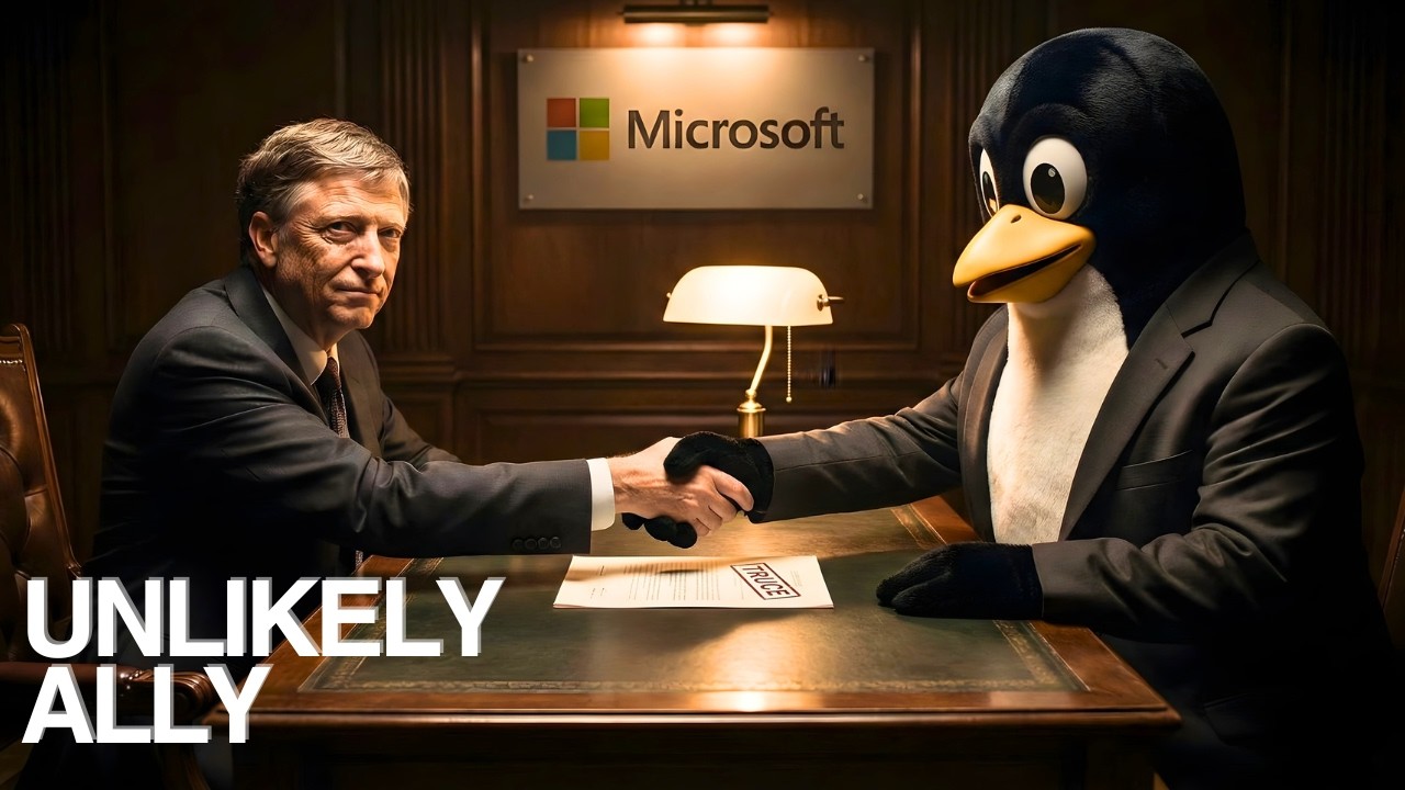Microsoft любит Linux
