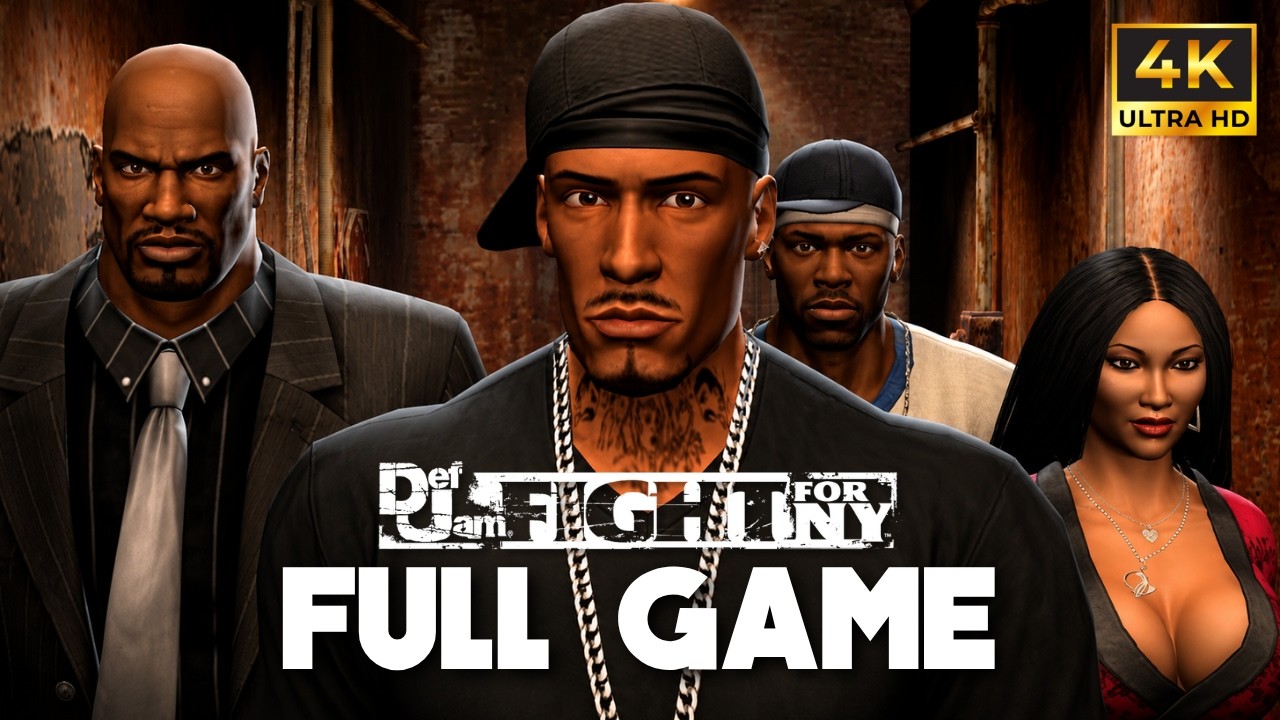 DEF JAM FIGHT FOR NY (HD Textures) - Full Gameplay Walkthrough | 4K 60FPS