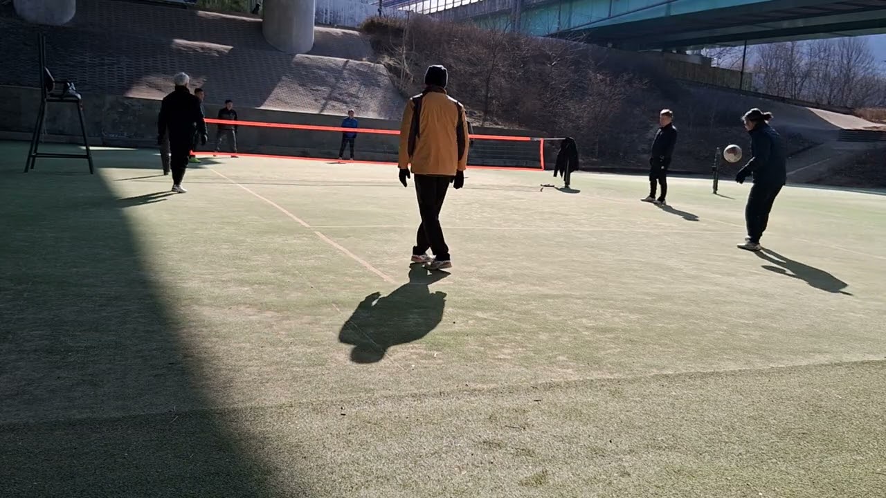 1게임~이경재 대장태용,2게임~박현곤 대이윤구 토요동네족구 26년1월31