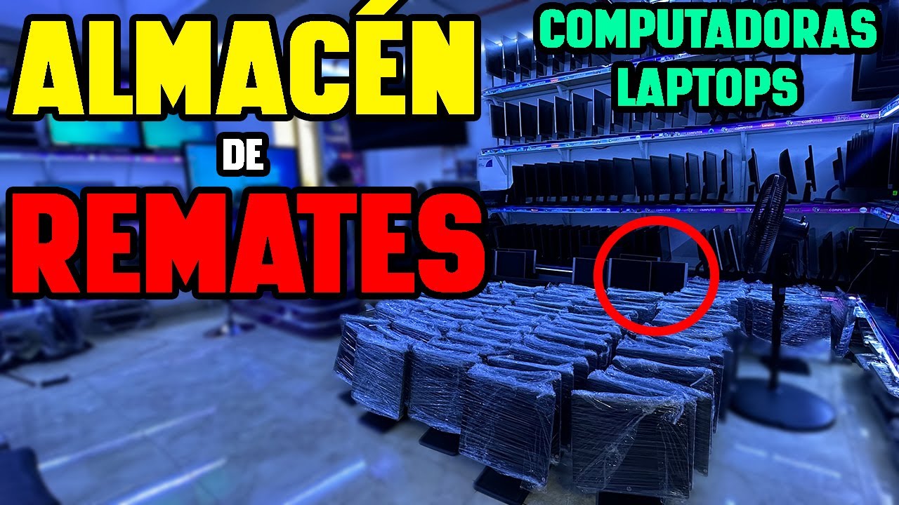 REMATE de COMPUTADORAS y LAPTOPS de SEGUNDA MANO desde 300 SOLES