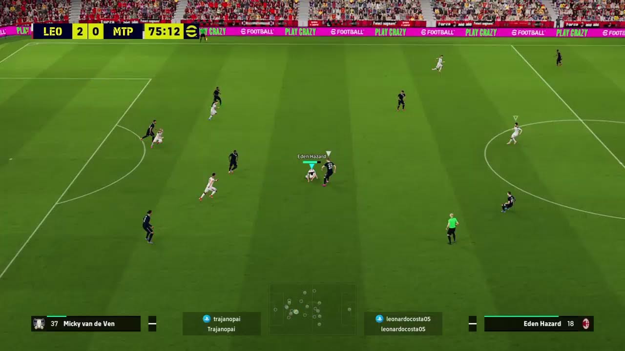 AO VIVO: eFootball | leonardocosta05 X trajanopai 