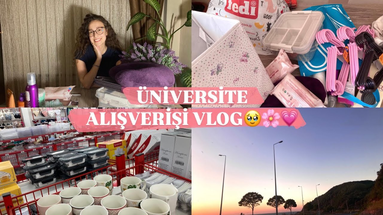 Üniversite,yurt alışverişim vlog💗🥹🌸⏱|#vlog #vlogs #keşfet #travel#university #best|#reklamdeğildir|