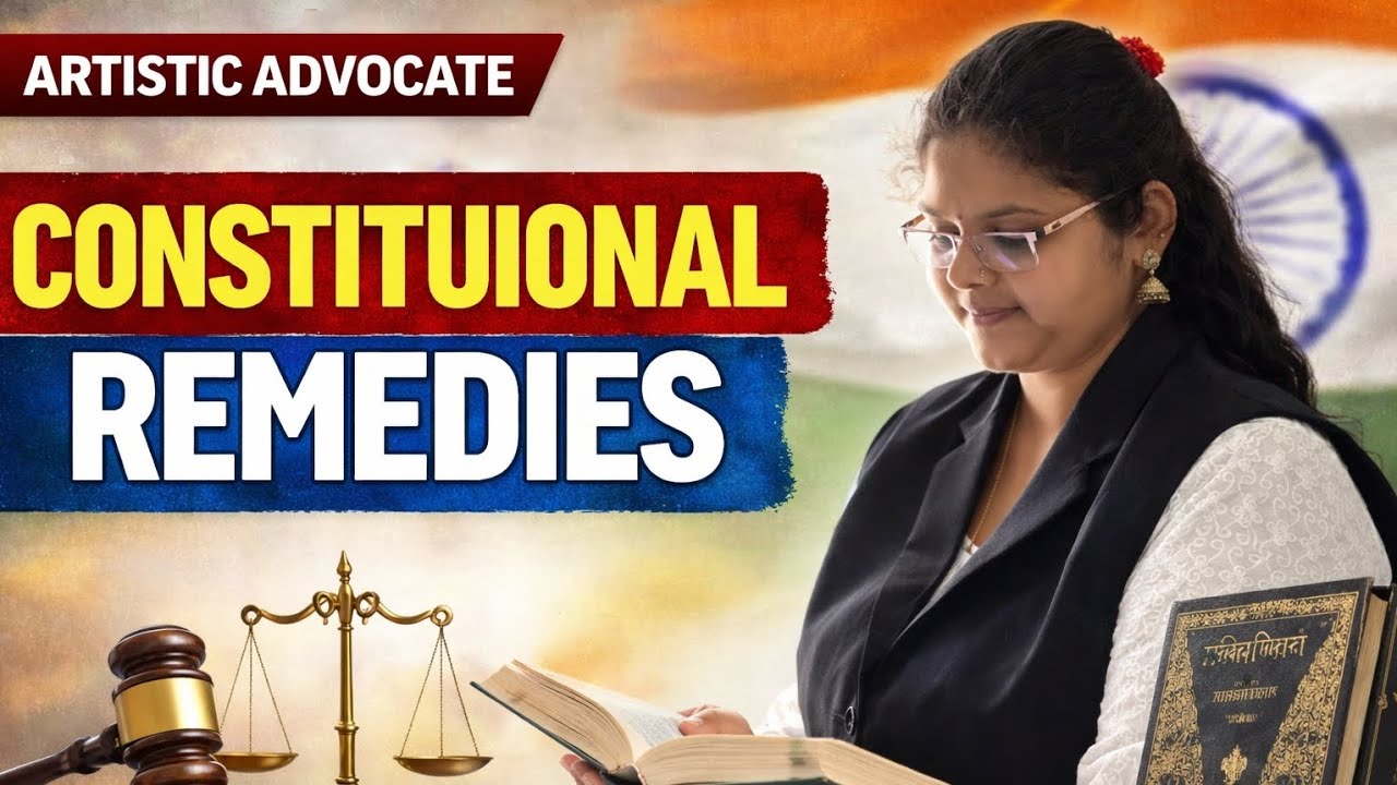 Understanding Constitutional Remedies | Articles 32 & 226 Explained | Artistic Advocate