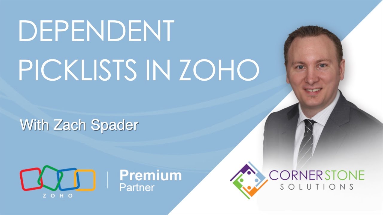 Создание зависимых списков выбора в Zoho CRM