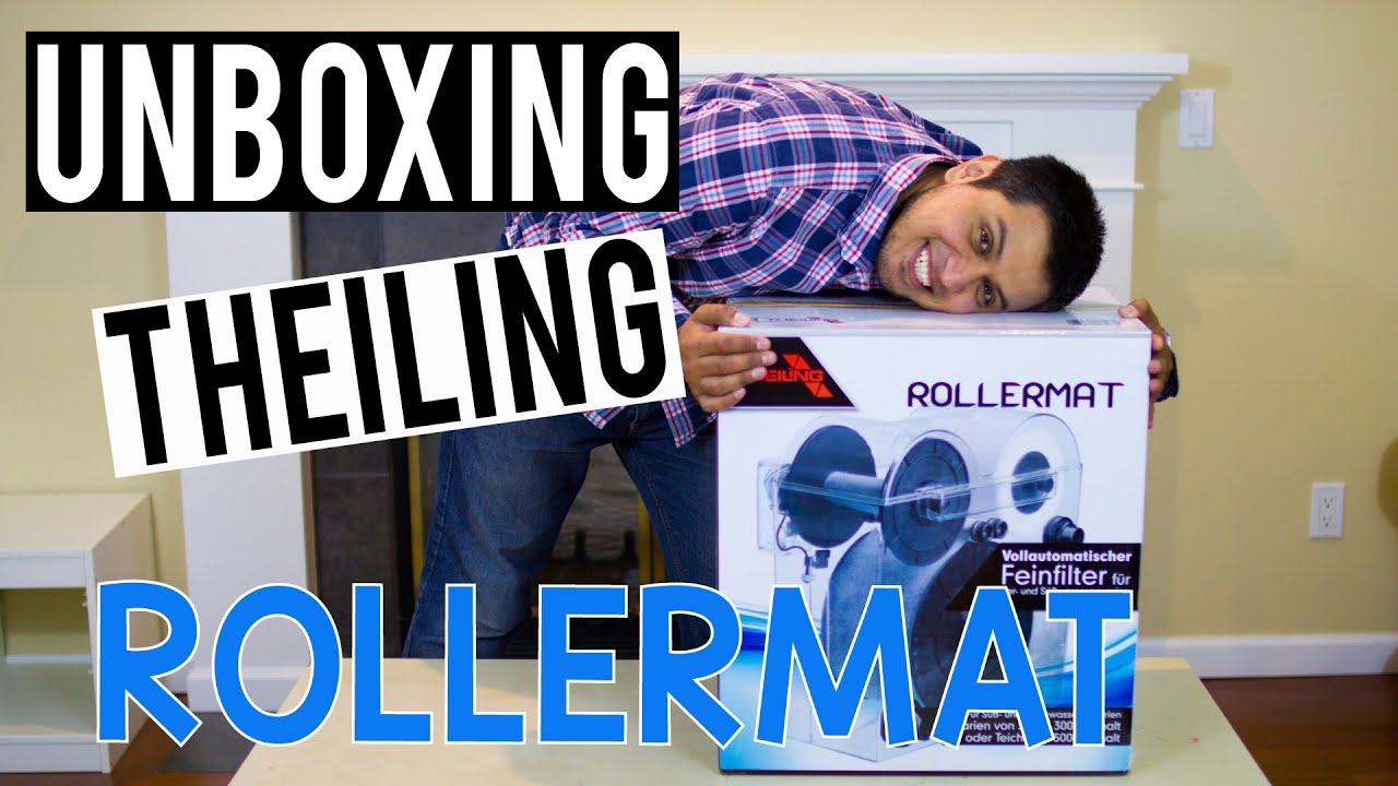 Unboxing Theiling Rollermat - AcuaTV