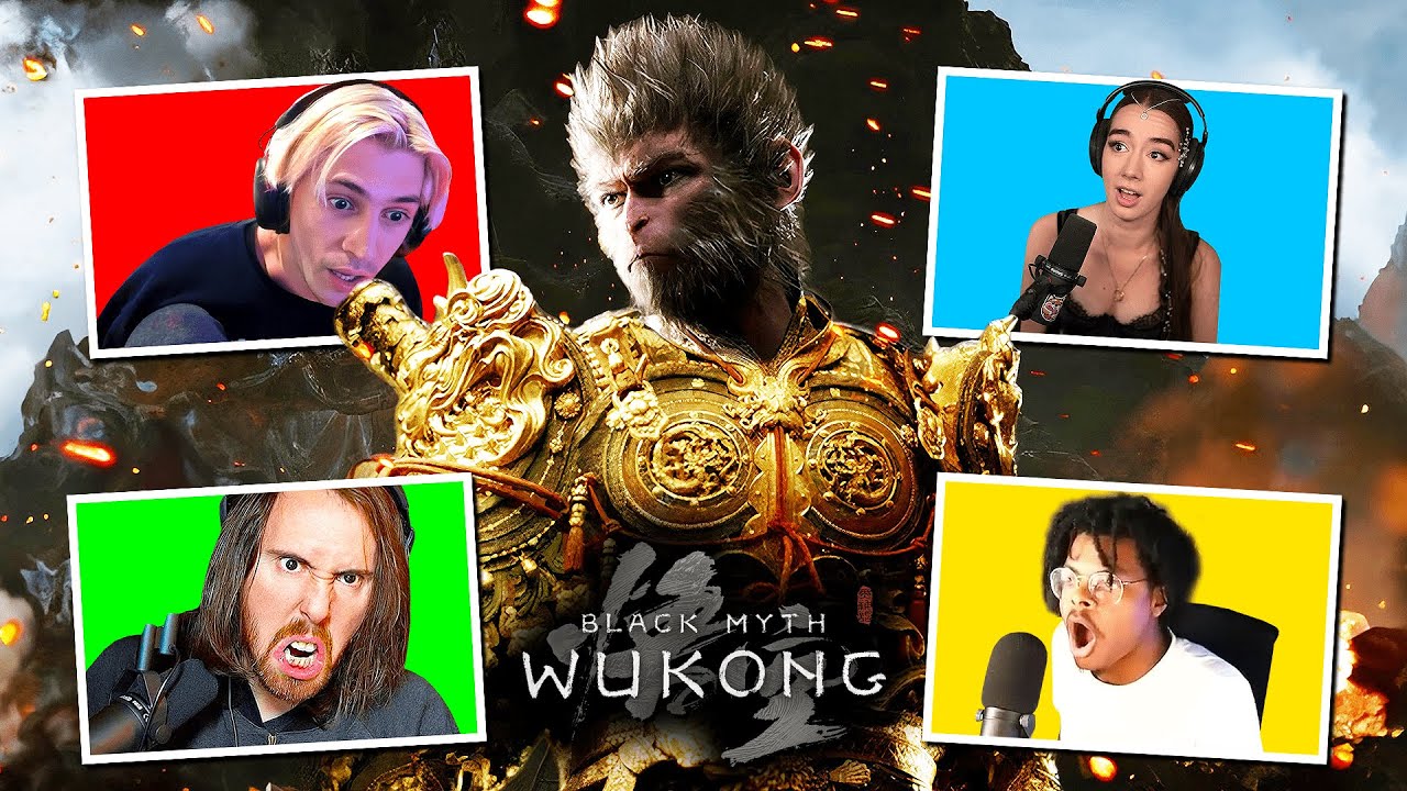 Black Myth: Wukong - Streamers REACT to the INTRO (INSANE)