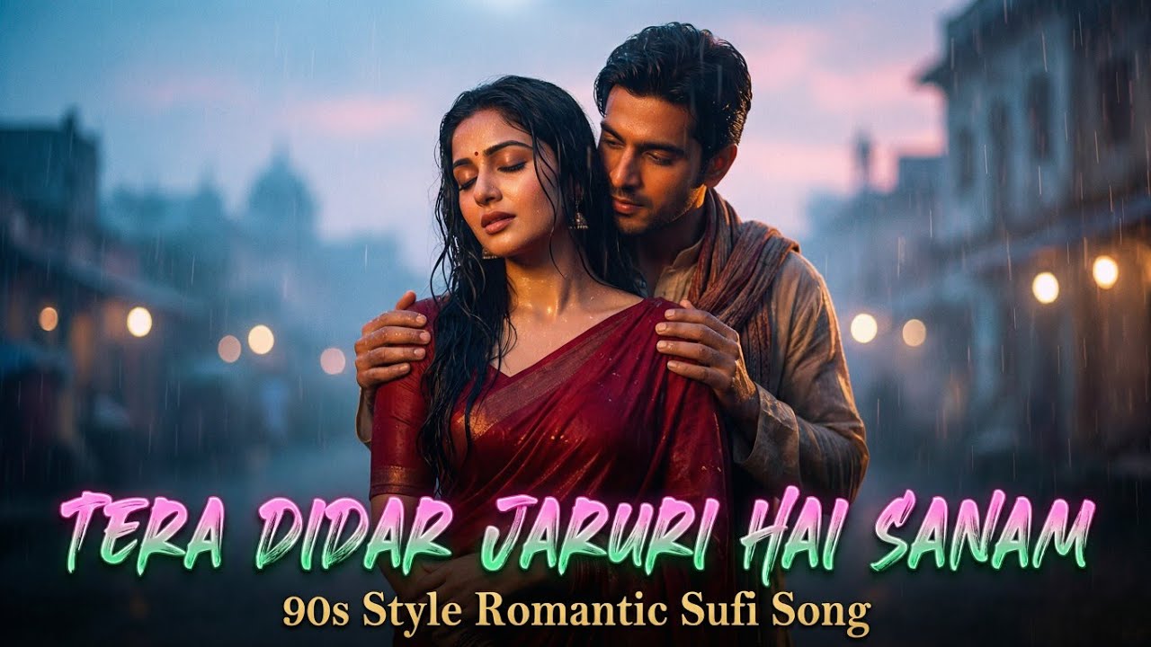 Tera Didar Jaruri Hai Sanam | 90s Style Romantic Sufi Song | Soulful  Melody | Hindi Romantic Song