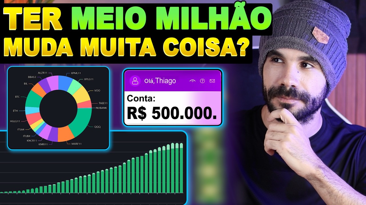 Mudei meu PADRÃO DE VIDA depois de ter Meio Milhão de Reais