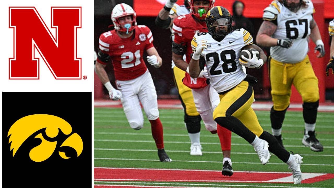 Iowa vs Nebraska Highlights | 2025 College Football Week 14