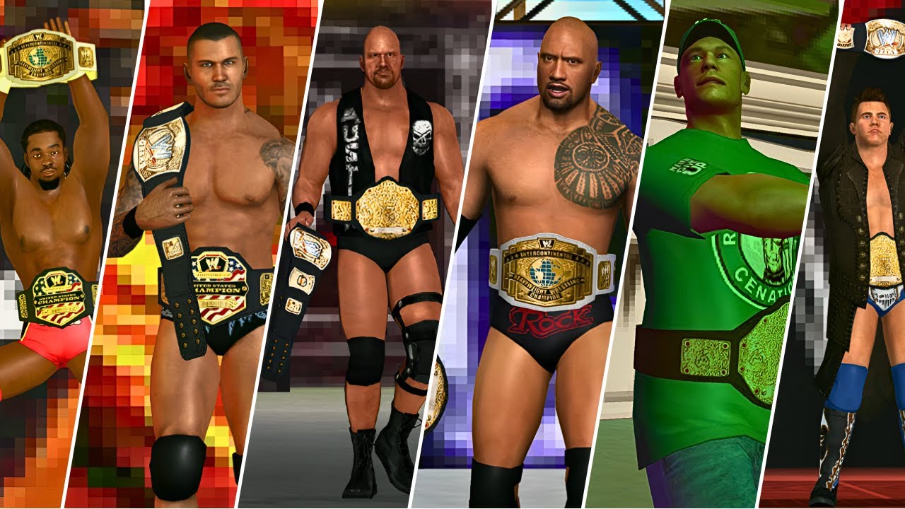 WWE ’13 Double Championship Entrances Showcase | PS3/X360 Classic