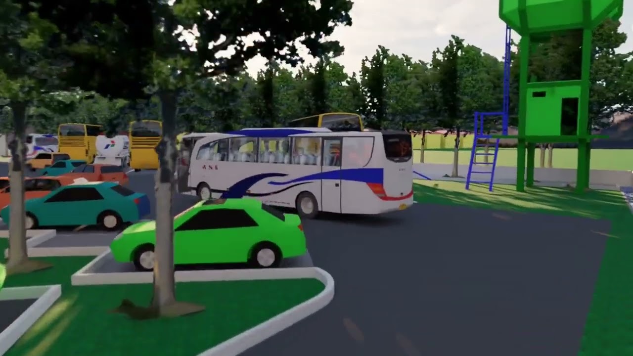 Video Animasi Desain Stadion