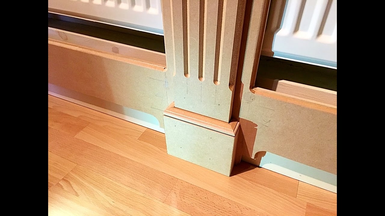 Making a radiator cover part 1.