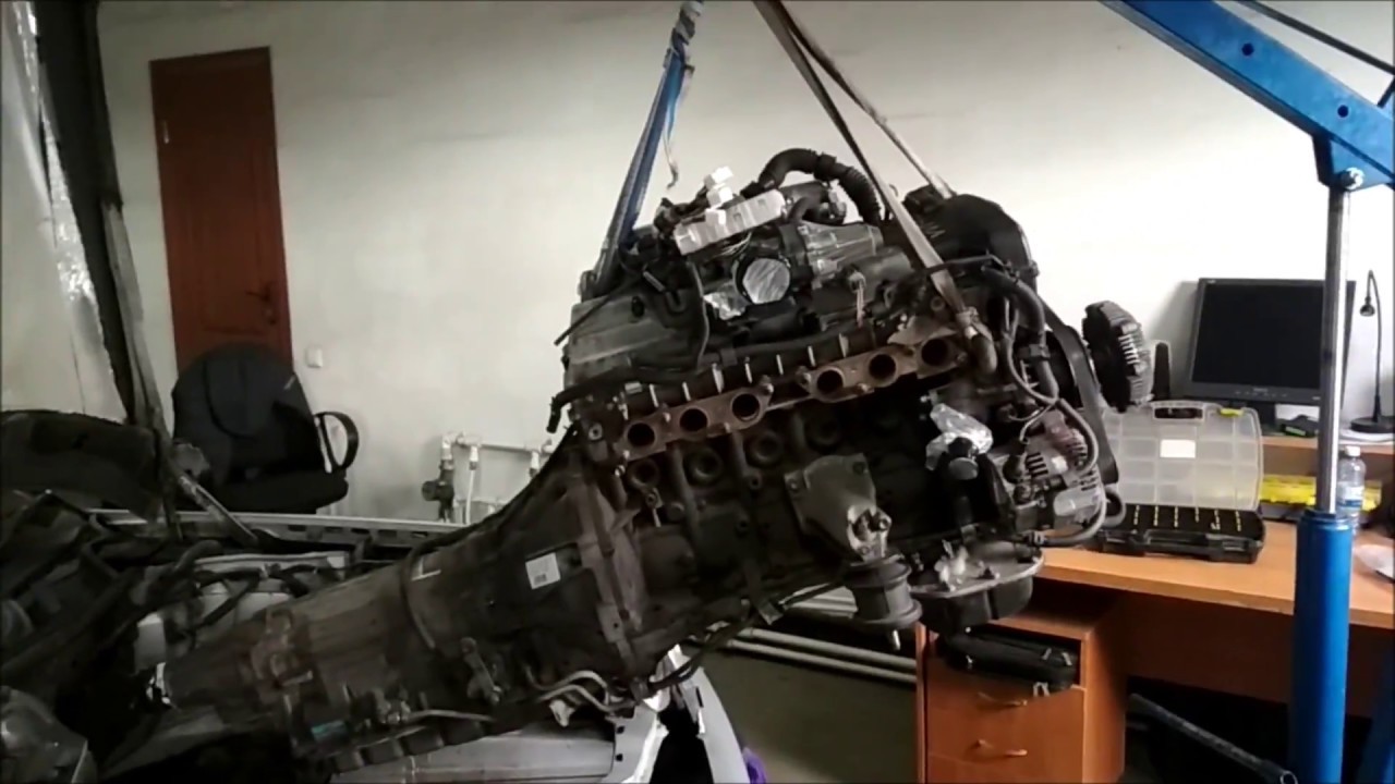 1JZ-GE в Mersedes 124 (установка)