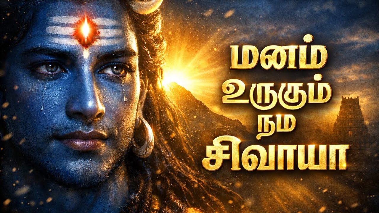 Om Namah Shivaya Tamil | மனம் உருகும் சிவன் பாடல் 😭 | Arunachala Sunrise Devotional Song 4K