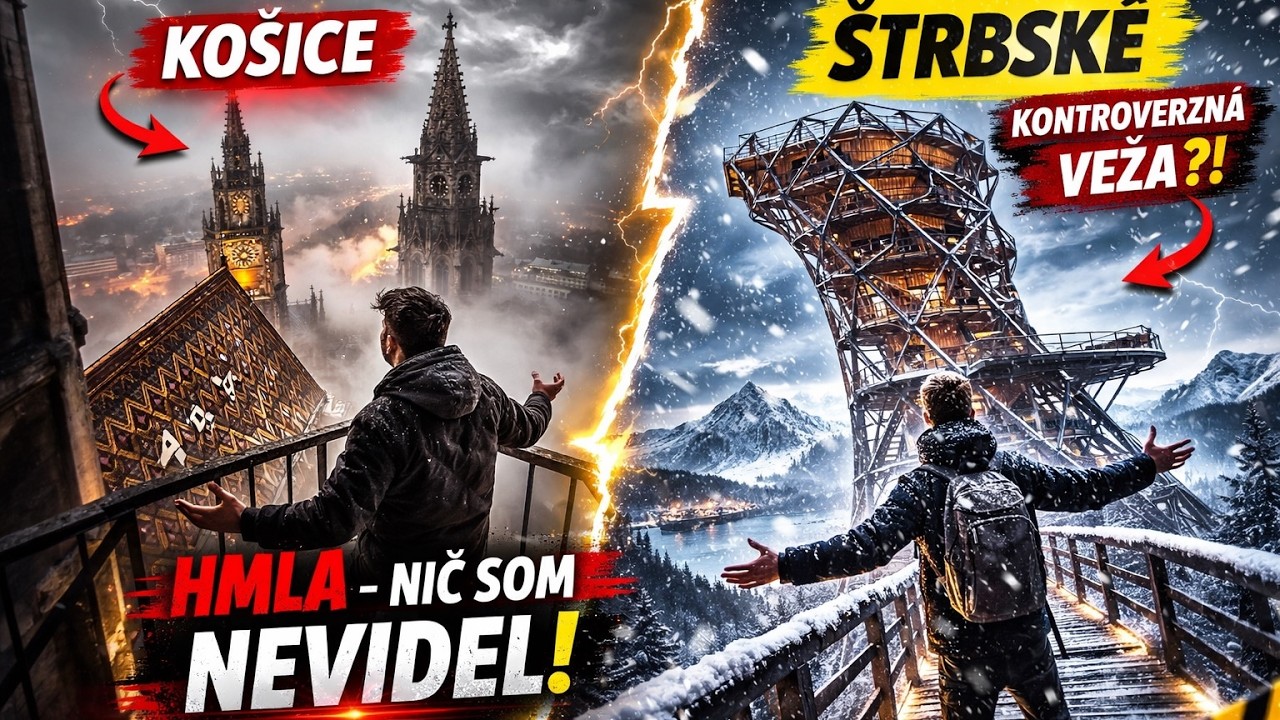 Košice za 3€ vs. Štrbské za 28€ – Ktorá veža je lepšia?