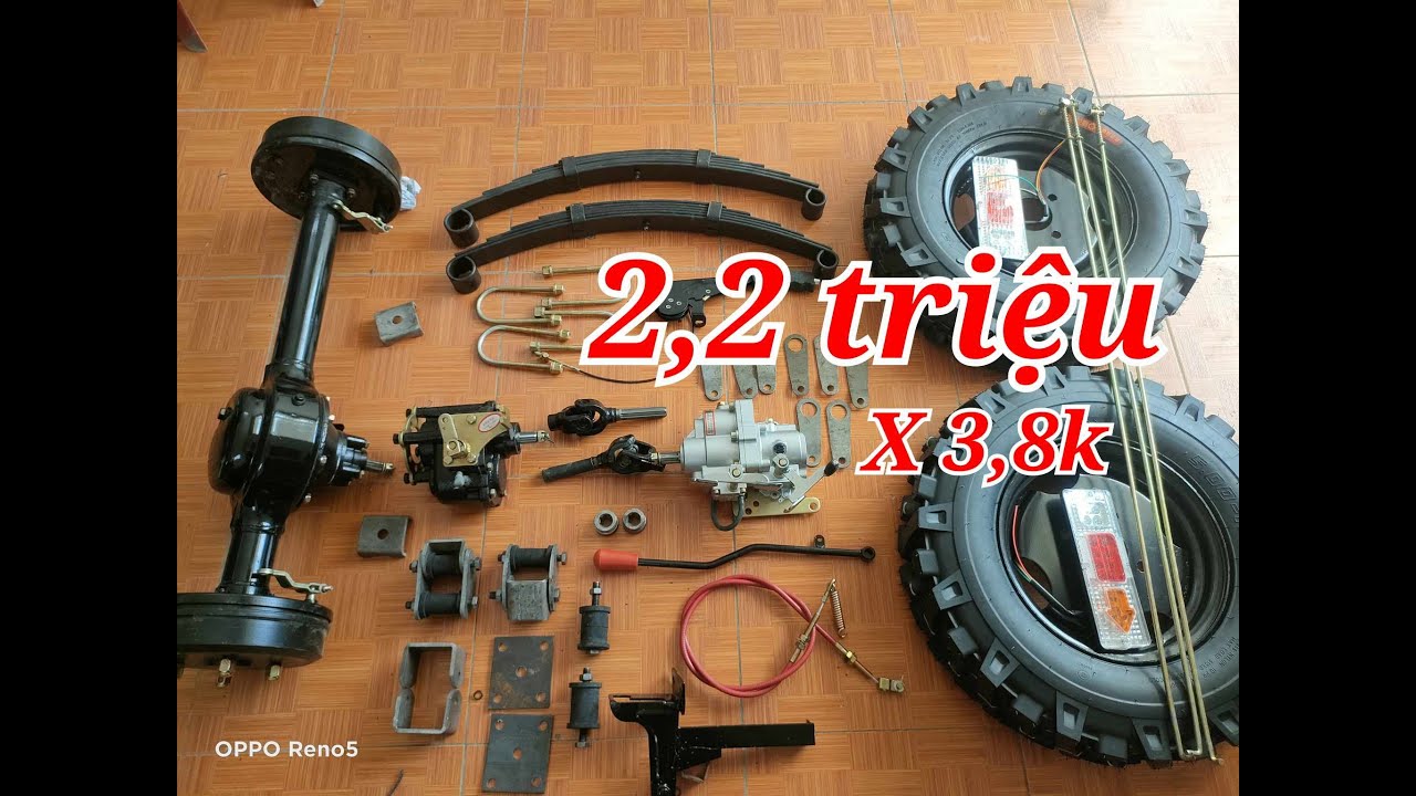 Đồ chế xe 3 bánh cầu liền ,hộp số 2 tầng .số phụ tải khoẻ .ĐT vs Zalo : 0376081995
