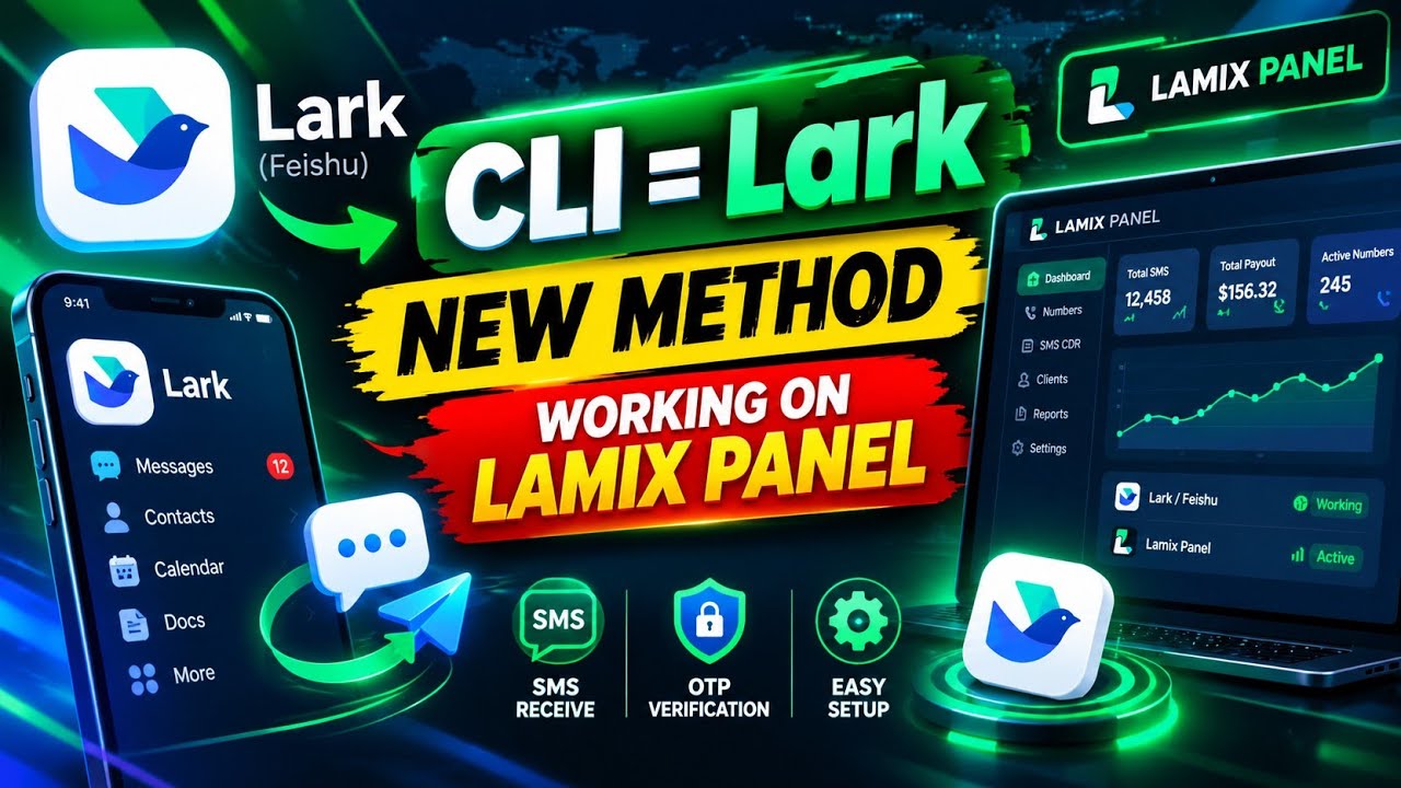 Lark (Feishu) | NEW METHOD 2026 🚀 | Working on Lamix Panel | Full Setup & Guide